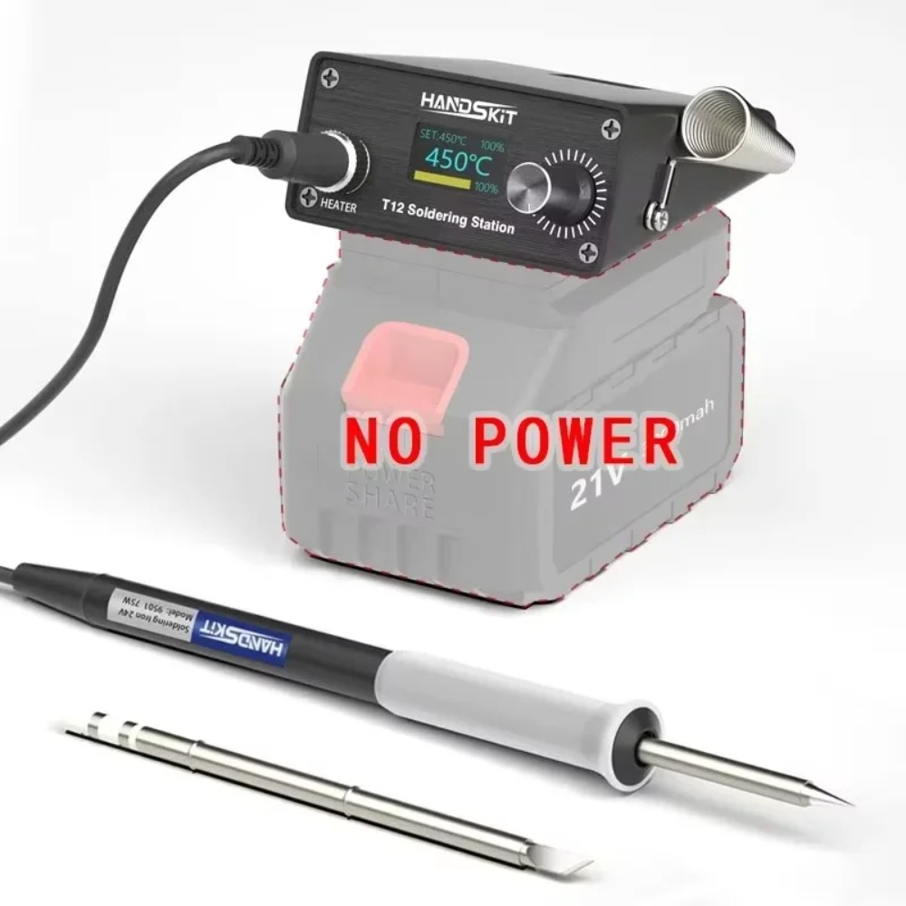 Diy Soldering Station No Electronics - T12 무선 휴대용 납땜 스테이션 –
