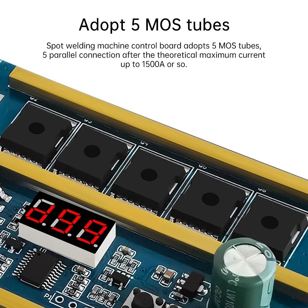 Diy Electronics Spot Welder - 휴대용 12V 스폿 용접기 디지털 디스플레이