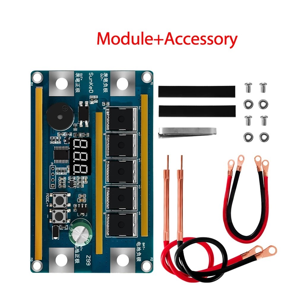 Diy Electronics Spot Welder - 휴대용 12V 스폿 용접기 10AWG 조정