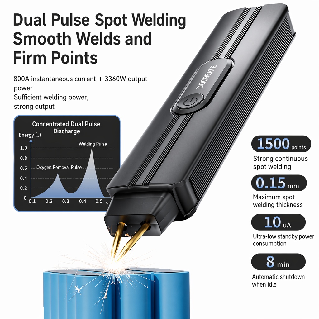 Diy Electronics Spot Welder - DC5V 휴대용 핸드헬드 스폿 용접기 9개의