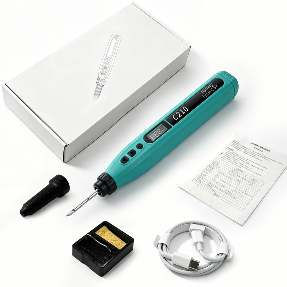 Useful Diy Electronics - 스마트 디지털 USB 납땜 인두 세트