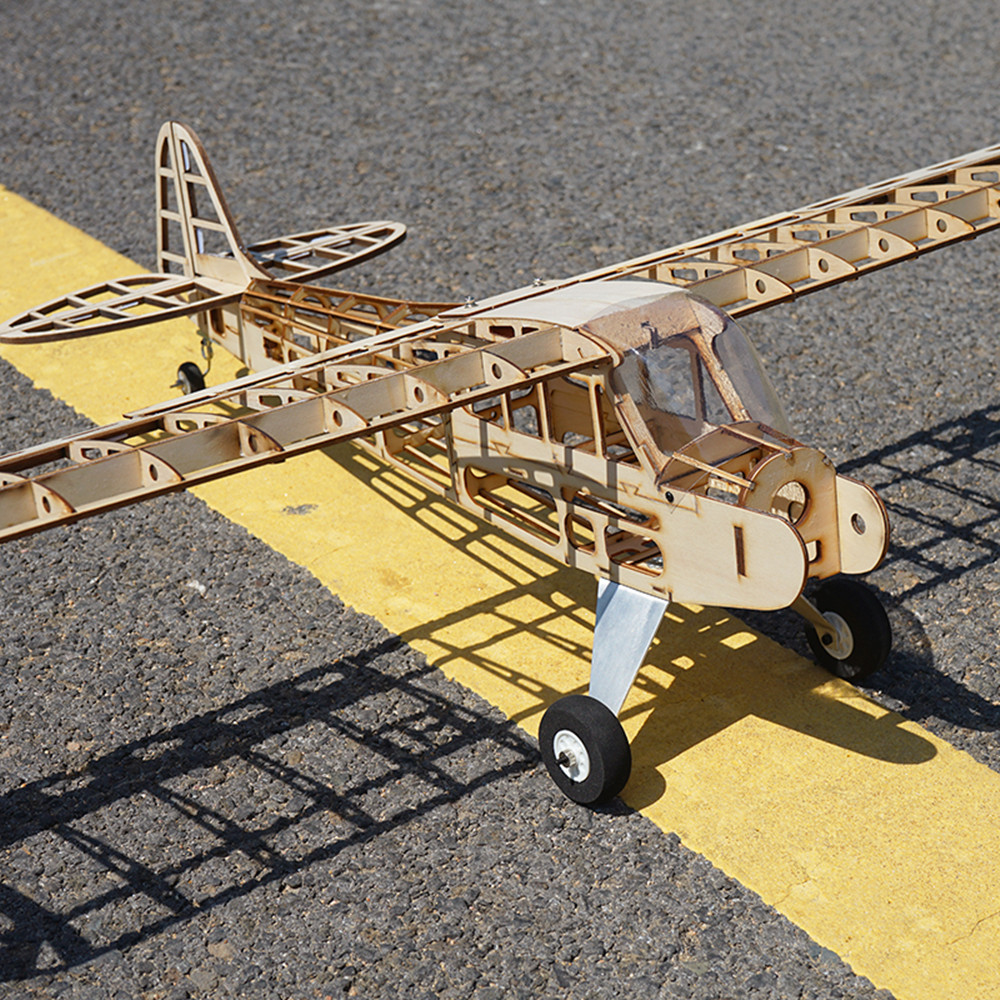 Diy Electronics India - RealHawk J3 Cub 1010mm 발사나무 RC