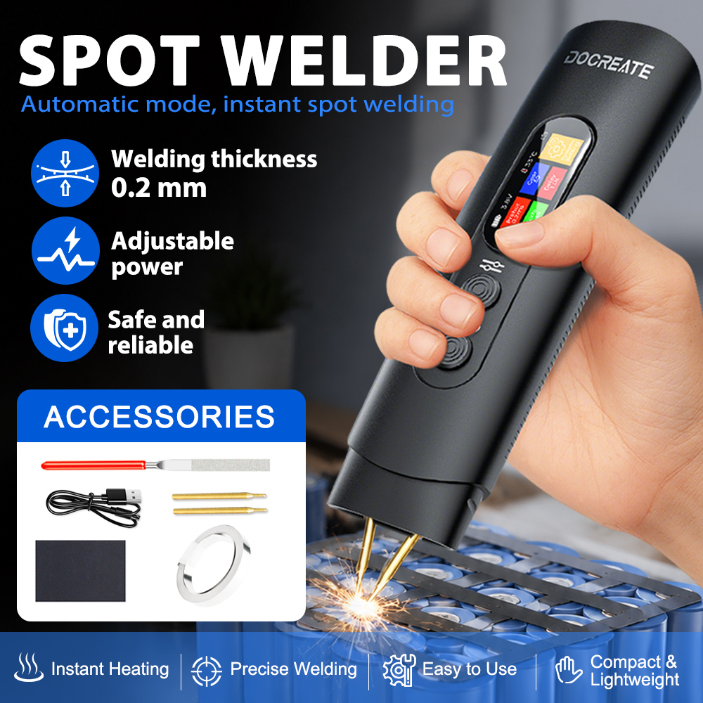 Diy Electronics Spot Welder - 3360W 휴대용 듀얼 펄스 스폿 용접기