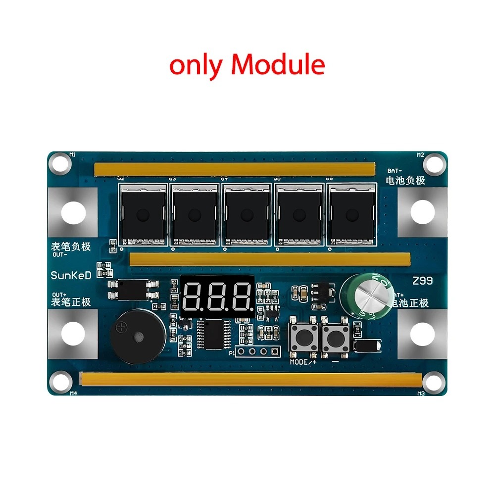 Diy Electronics Spot Welder - 휴대용 12V 스폿 용접기 10AWG 디지털